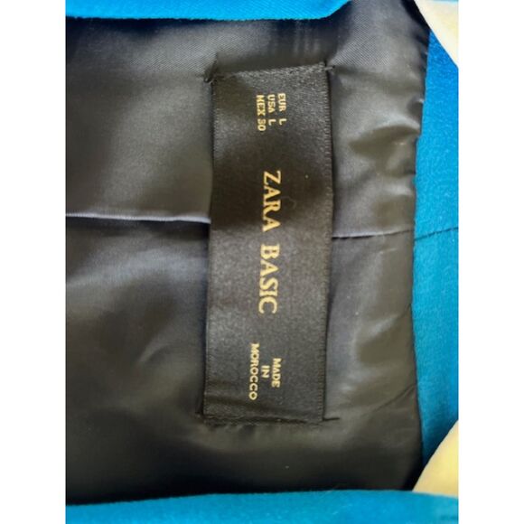 Zara Open Blazer With Zipper Detail - Picture 3 of 3